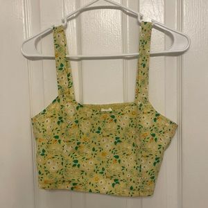 Aerie Floral Crop Top